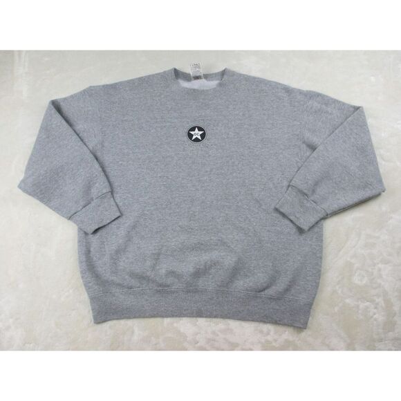VINTAGE Washington D.C. Sweater Mens Extra‎ Large Gray Fruit Of The Loom Casual* - Picture 1 of 12